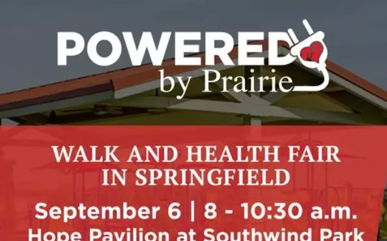Image: Powered by Prairie Walk and Health Fair