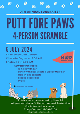 Image: Putt Fore Paws Golf Outing
