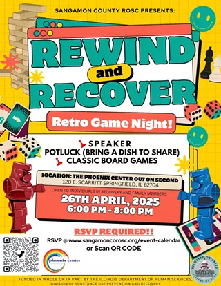 Image: Rewind & Recover: Retro Game Night