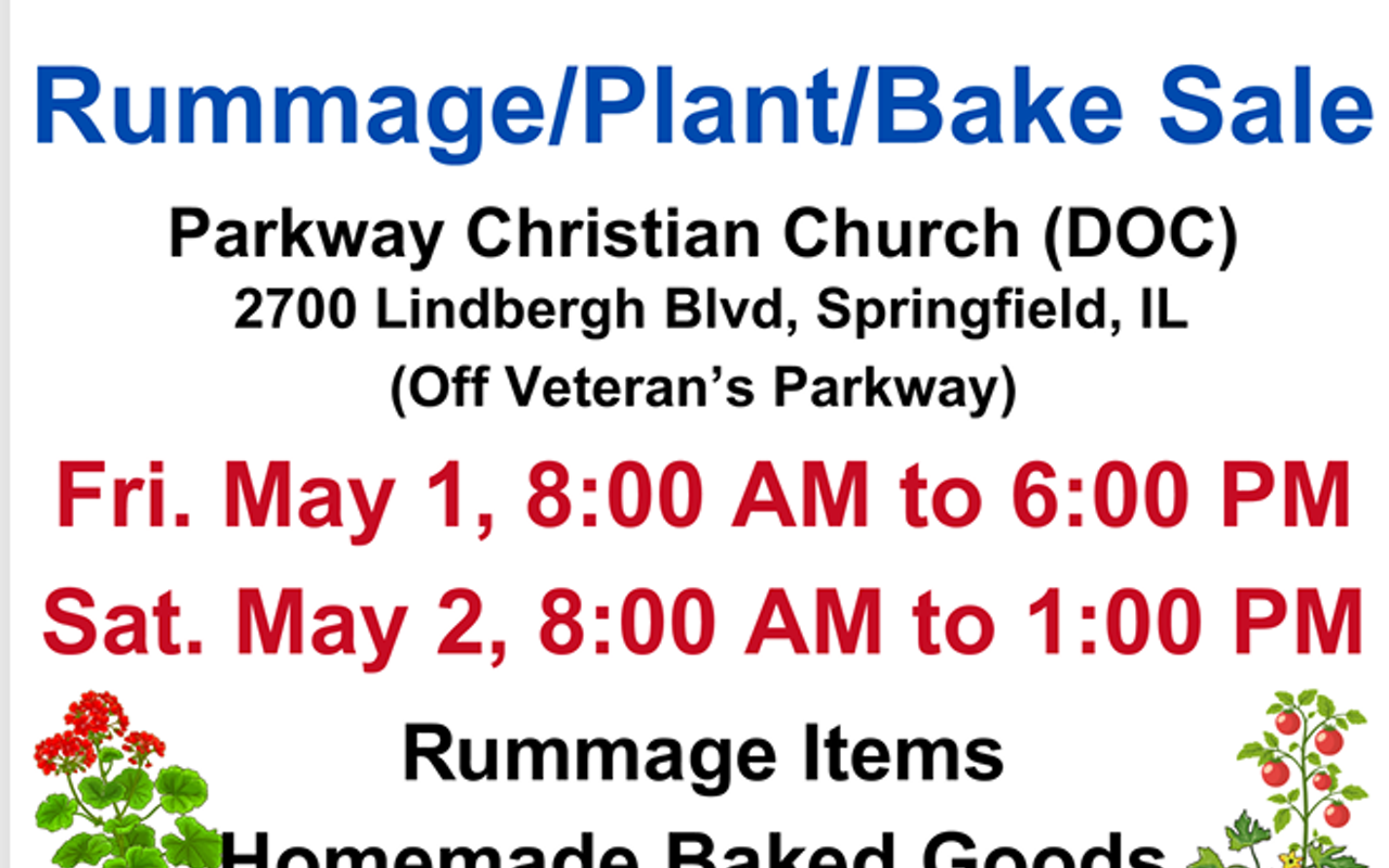 Image: Rummage/Plant/Bake Sale
