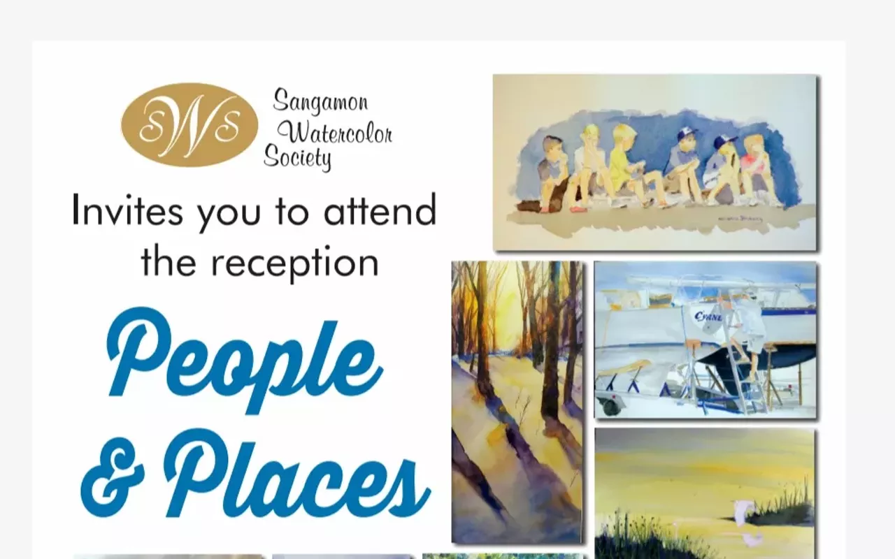 Image: Sangamon Watercolor Society Exhibit