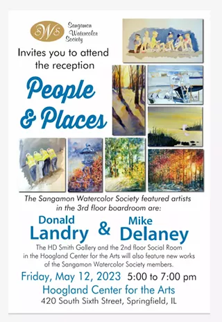 Image: Sangamon Watercolor Society Exhibit