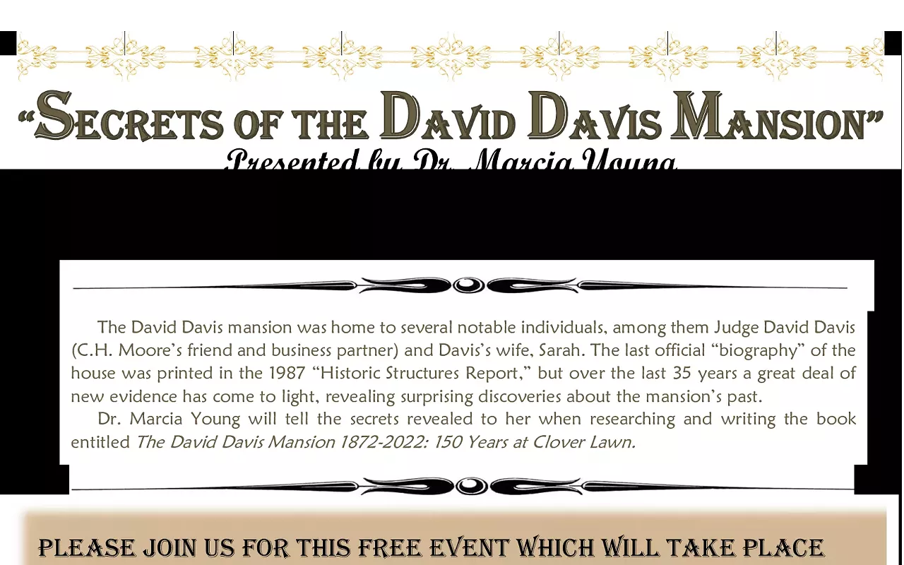 Image: Secrets of the David Davis Mansion
