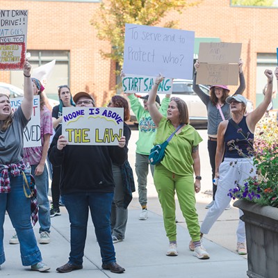 Sept. 9 protest at Springfield Police Department