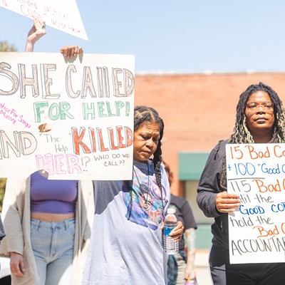 Sept. 9 protest at Springfield Police Department