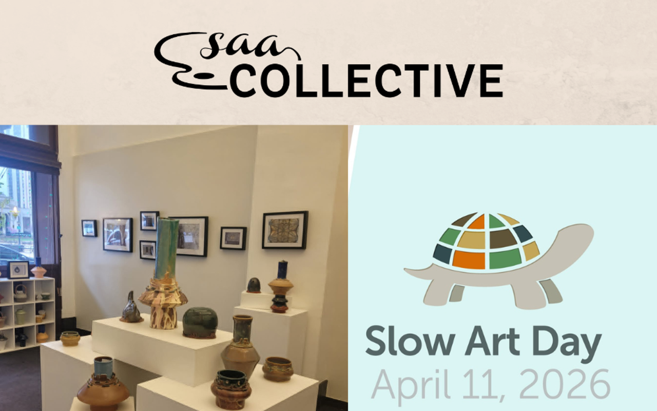 Image: Slow Art Day at SAA Collective