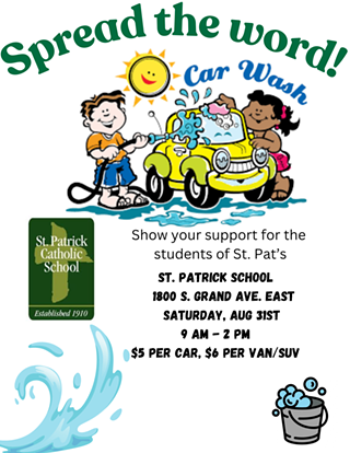 Image: St. Pat's Car Wash.