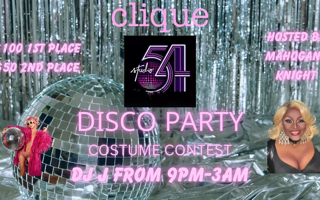 Image: Studio 54 Disco Party & Costume Contest