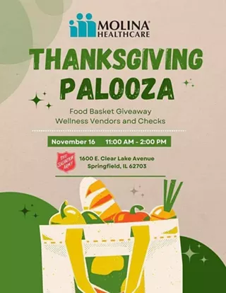 Image: Thanksgiving Palooza in Springfield hosted by Molina Healthcare