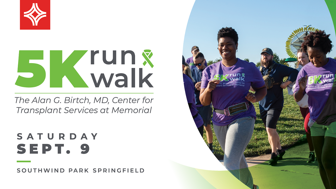 Join us for the annual Alan G. Birtch, MD Center for Transplant Services 5K Run Walk