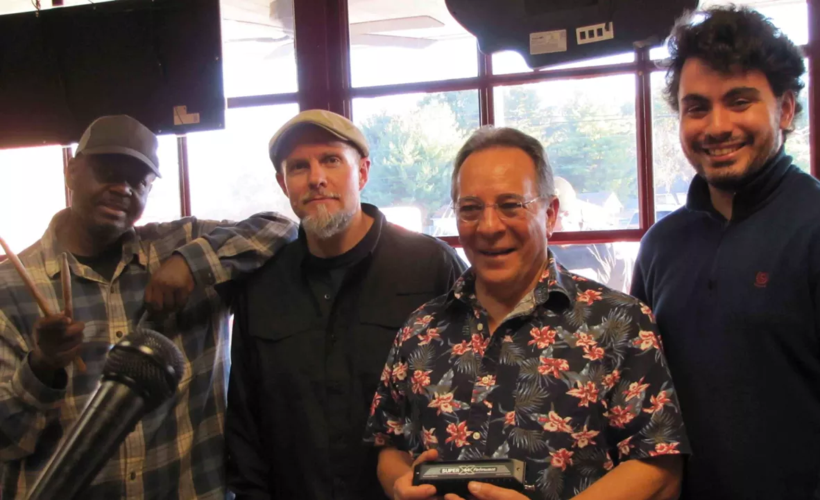 L to R: Jaro Howse, Ben Taylor, Mark Russillo, Adrian Russo