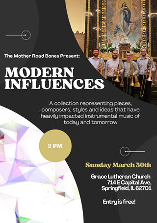 Image: The Mother Road Bones presents "Modern Influences"