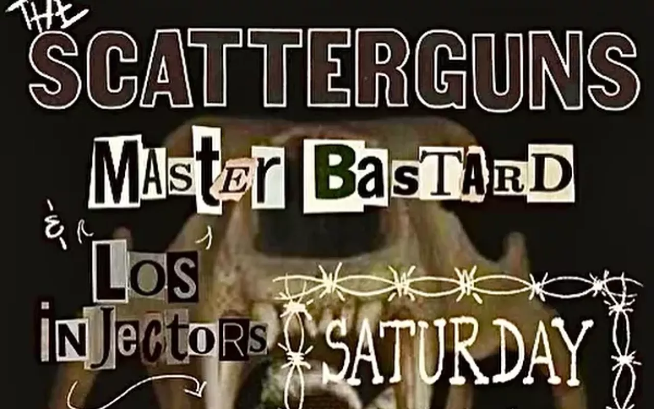 Image: The Scatterguns, Master Bastard, Los Injectors