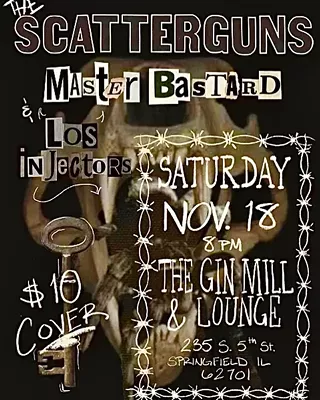 Image: The Scatterguns, Master Bastard, Los Injectors