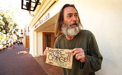 Council goes up against panhandlers again