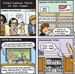 Intellegence tests of our times