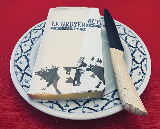 Swiss Gruy&egrave;re cheese, the real deal