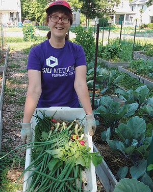 Bringing health care to community gardens