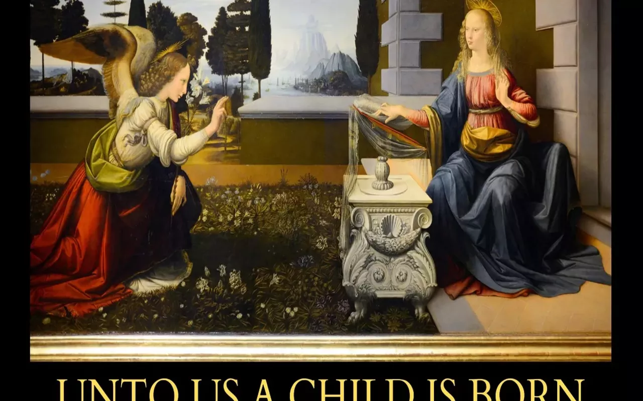 Image: Unto Us a Child is Born