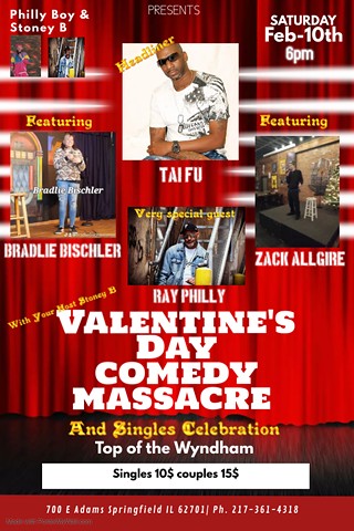 Valentine's Day Comedy Massacre and Singles Celebration