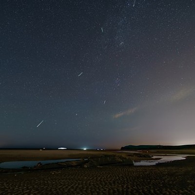 Viewing party for the Perseid meteor shower