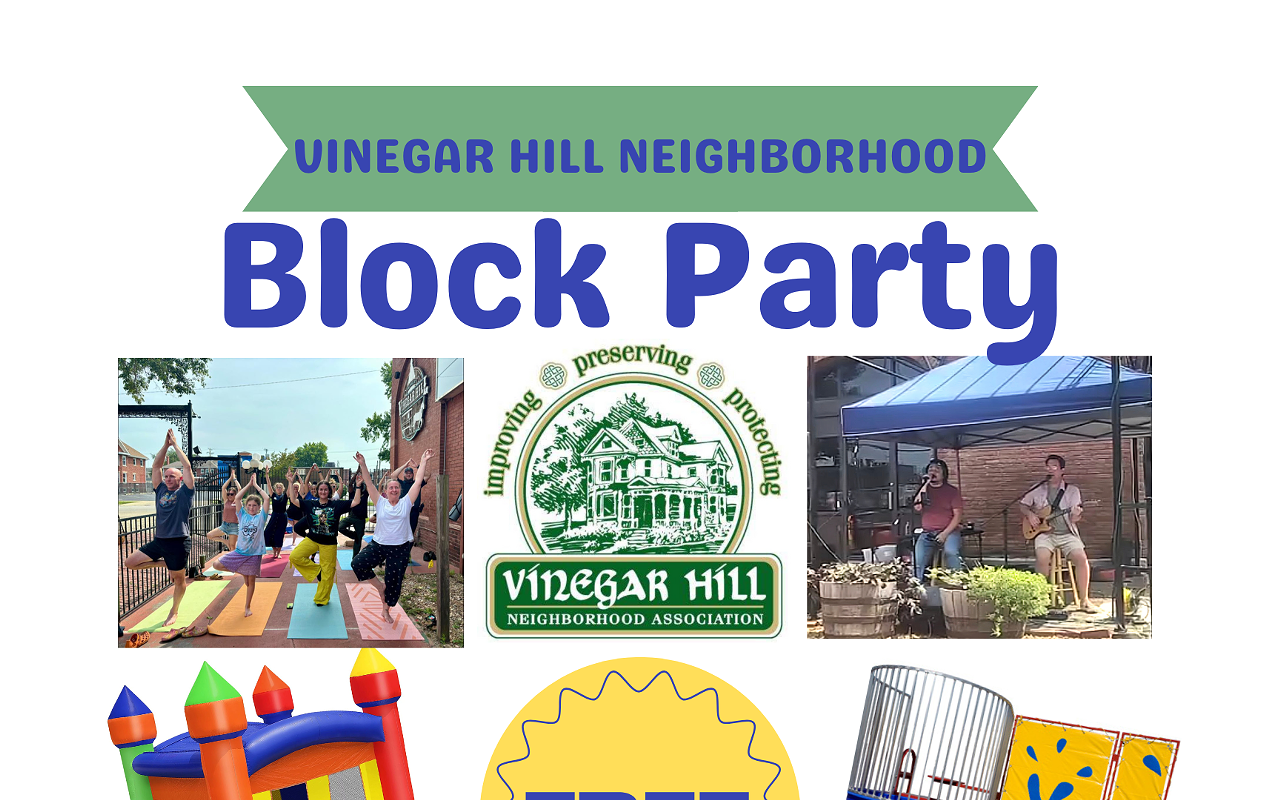 Image: Vinegar Hill Neighborhood Block Party