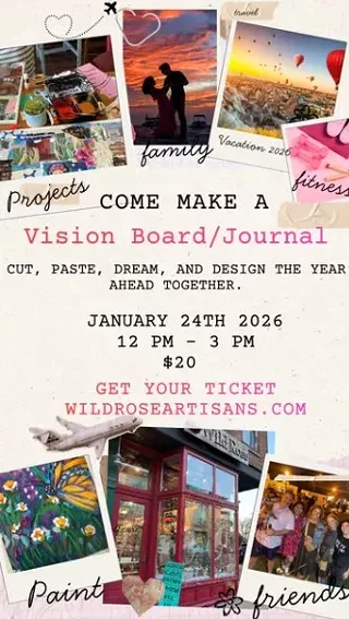 Image: Vision Board/Journal Workshop