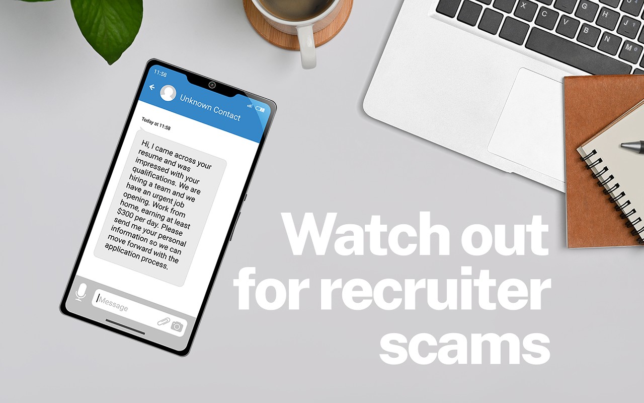 Watch out for recruiter scams