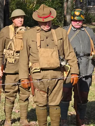 Image: World War I living history