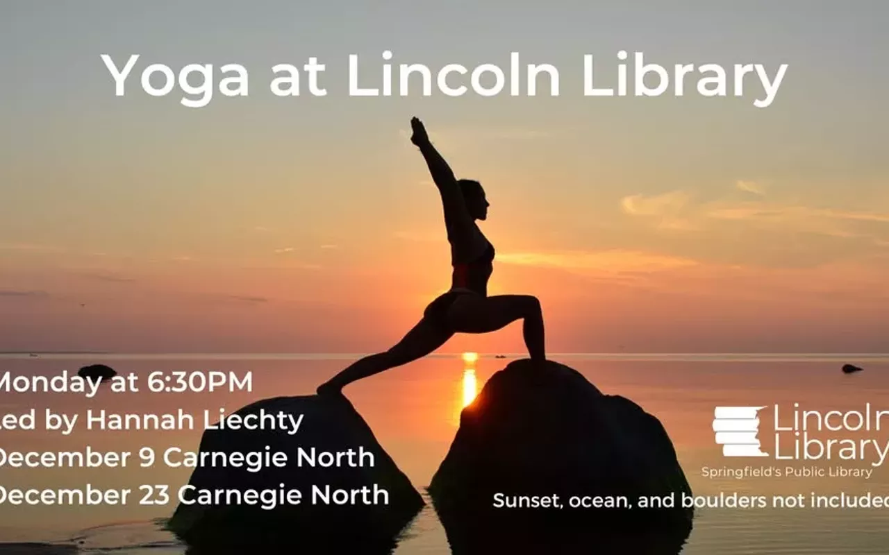 Image: Yoga at Lincoln Library