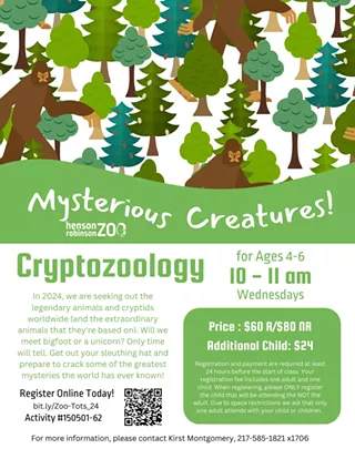 Image: Zoo Tots - Cryptozoology